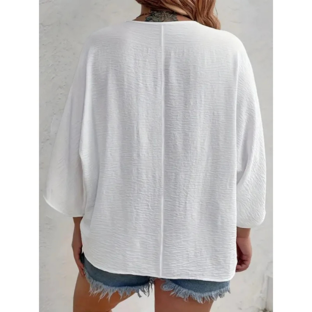 Dorothy™ | Elegant V-Neck Buttoned Top