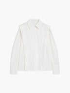 Oversized Button Down Cotton Shirt