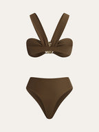 Metal Decor Bikini Set