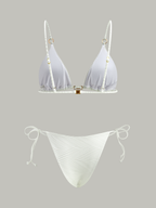Textured Bikini Set