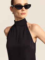 Satin Halter Top