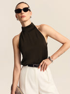 Satin Halter Top