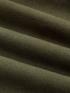 Overlay Panel Mid-Waist Wide-Leg Jeans