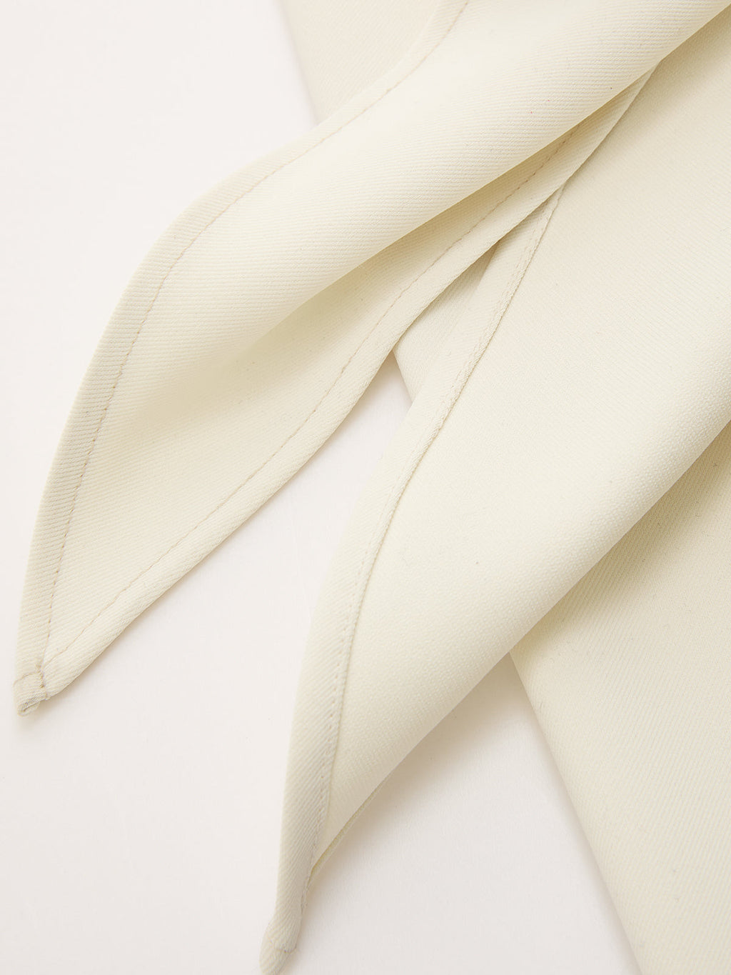Draped Wrap Wide-Leg Pants