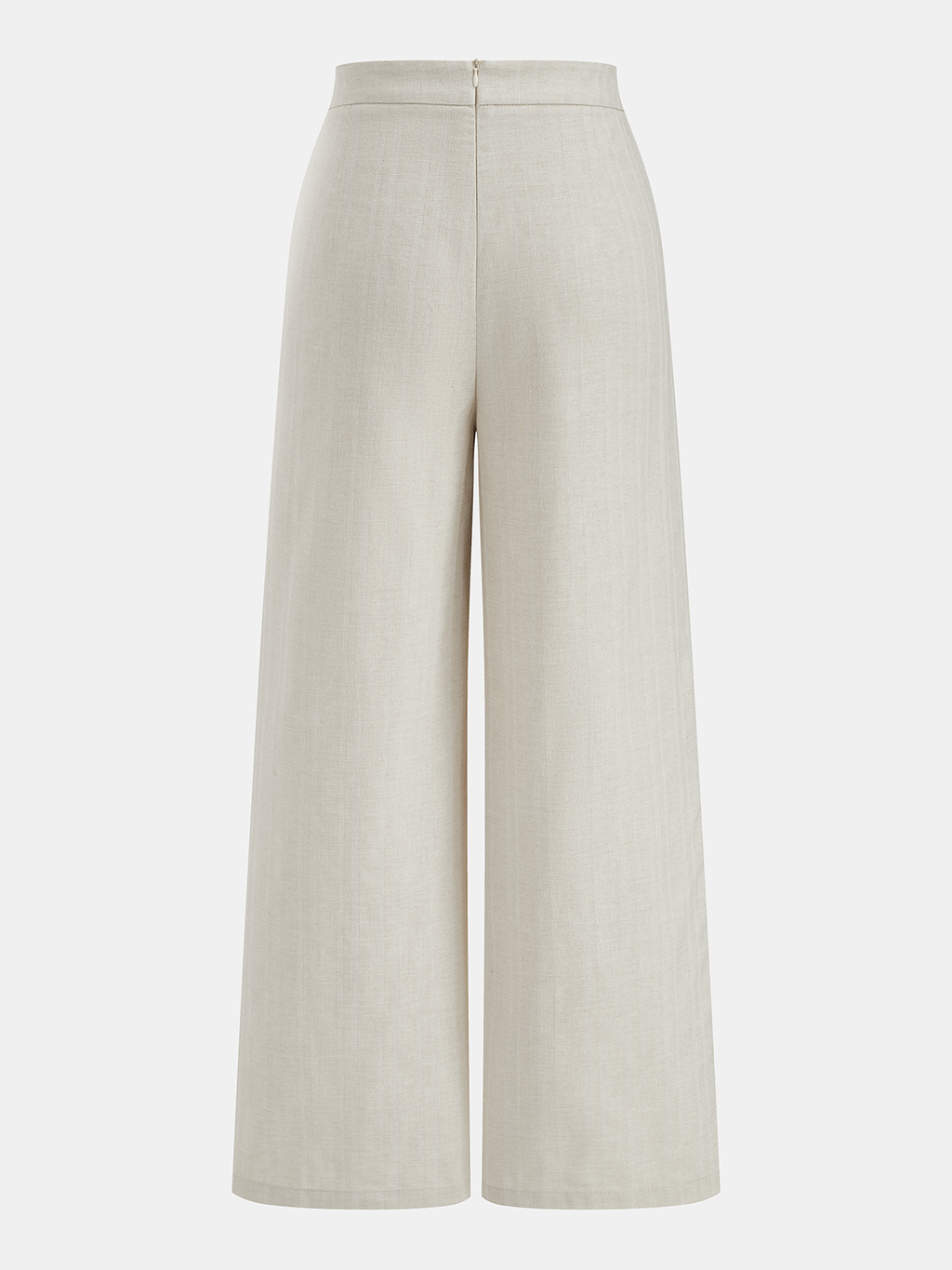 Cotton Linen Sleeveless Top & Pleated Pants Set