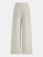 Cotton Linen Sleeveless Top & Pleated Pants Set