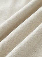 Cotton Linen Sleeveless Top & Pleated Pants Set