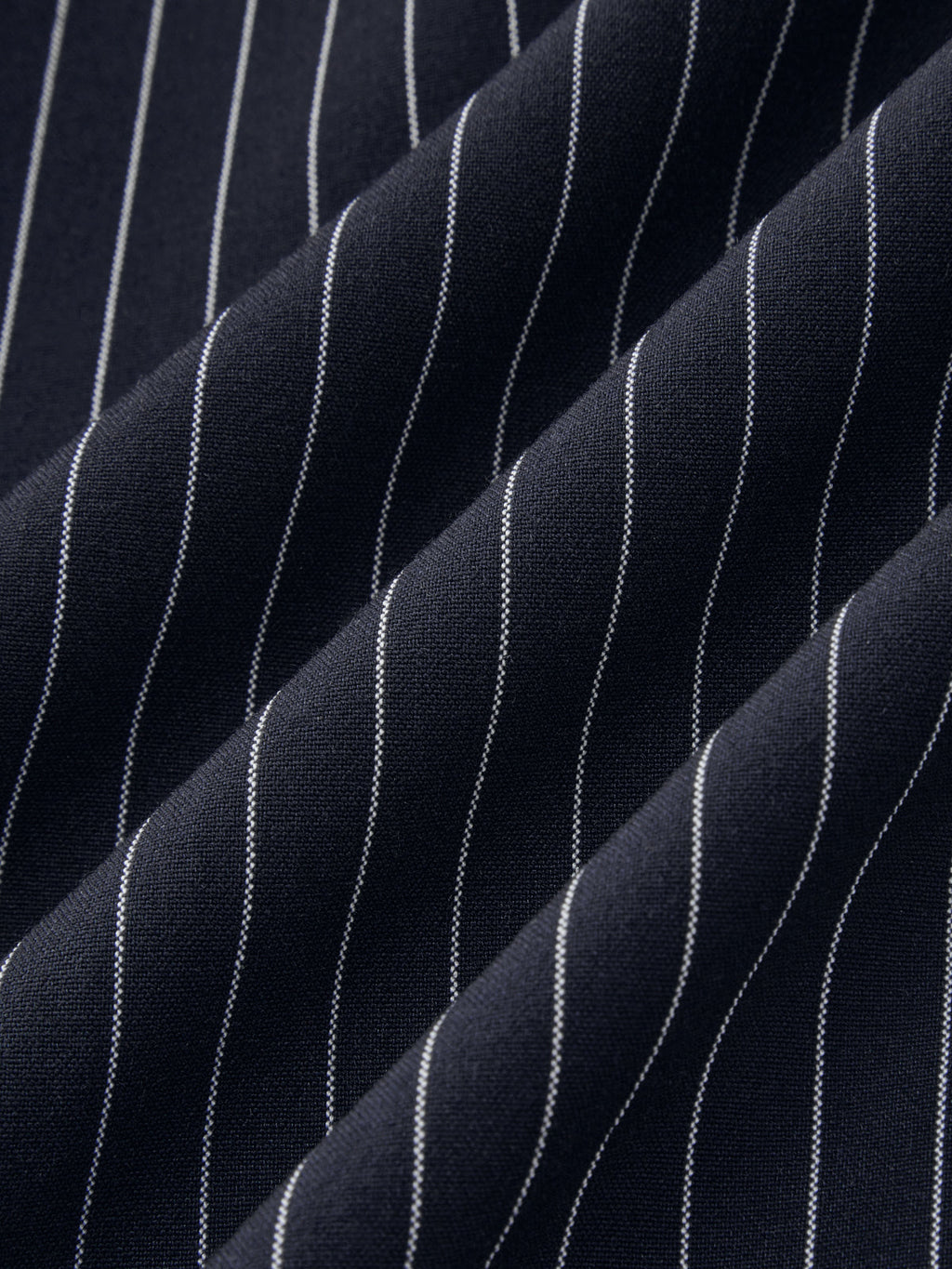 Pinstripe Wrap Tie Top & Wide-Leg Pants Set