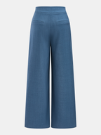 Casual Pleated Wide Leg Pants