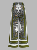 Paisley Print Cami Top & Pants Set