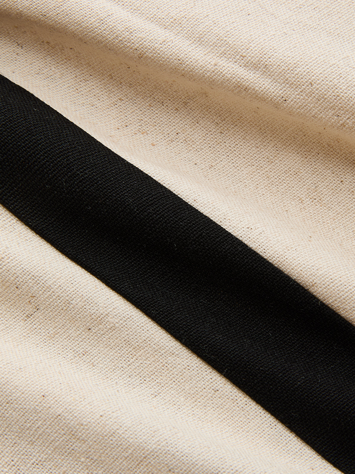 Linen & Cotton Zipper Contrast Binding Pant Set