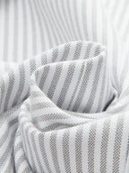 Scallop Edge Pinstripe Vest & Pants Set