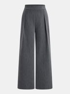 Sleeveless Asymmetric Top & Pleated Pants Set