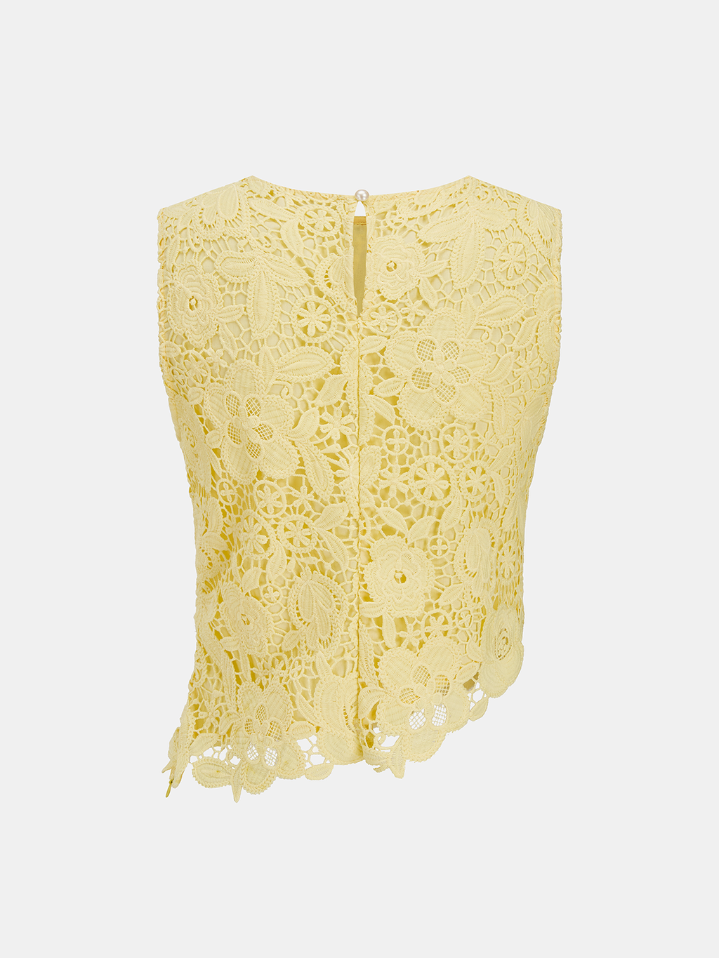 Guipure Lace Sleeveless Top & Pants Set