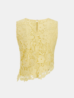 Guipure Lace Sleeveless Top & Pants Set