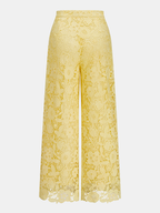 Guipure Lace Sleeveless Top & Pants Set