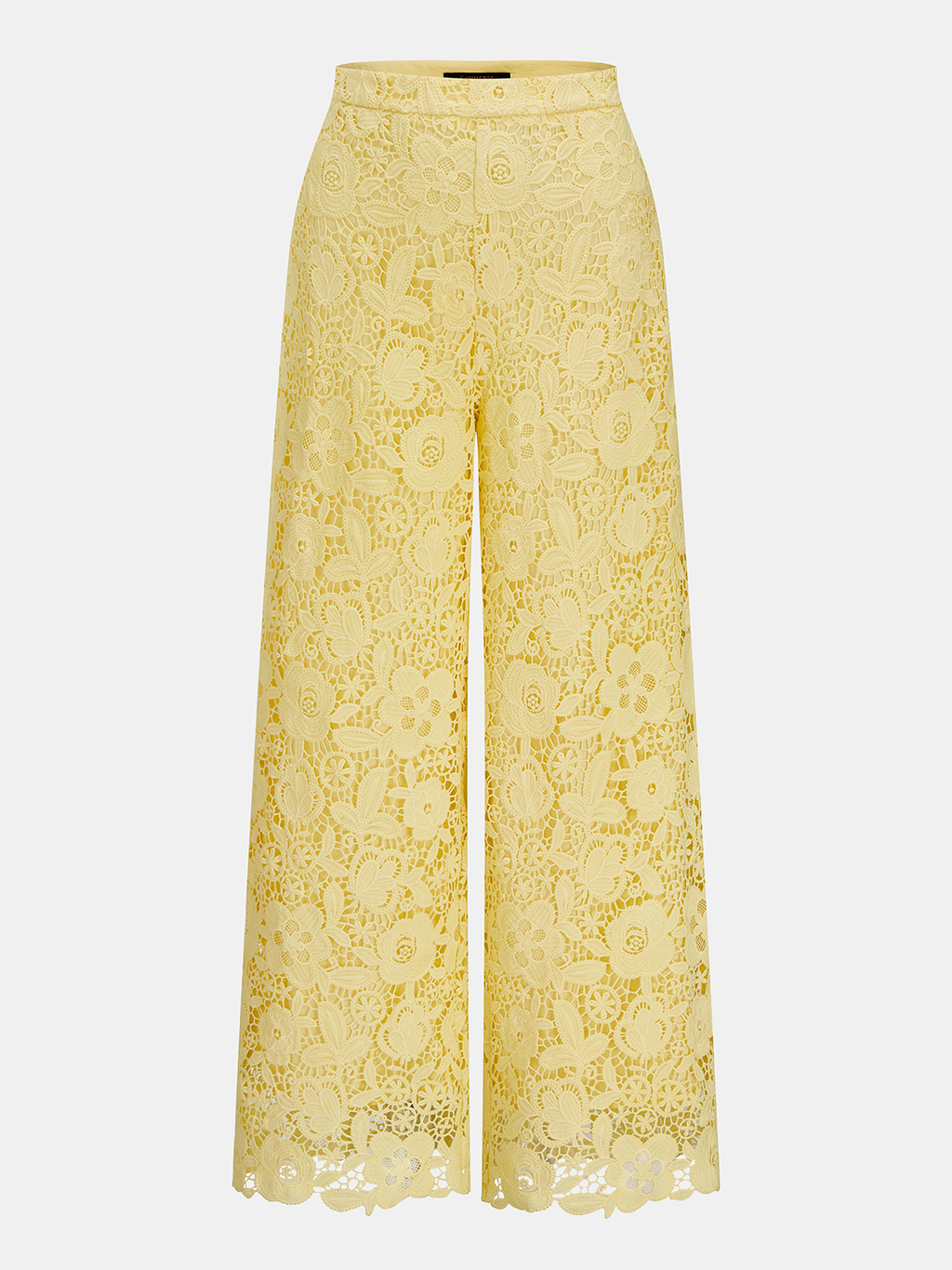 Guipure Lace Sleeveless Top & Pants Set