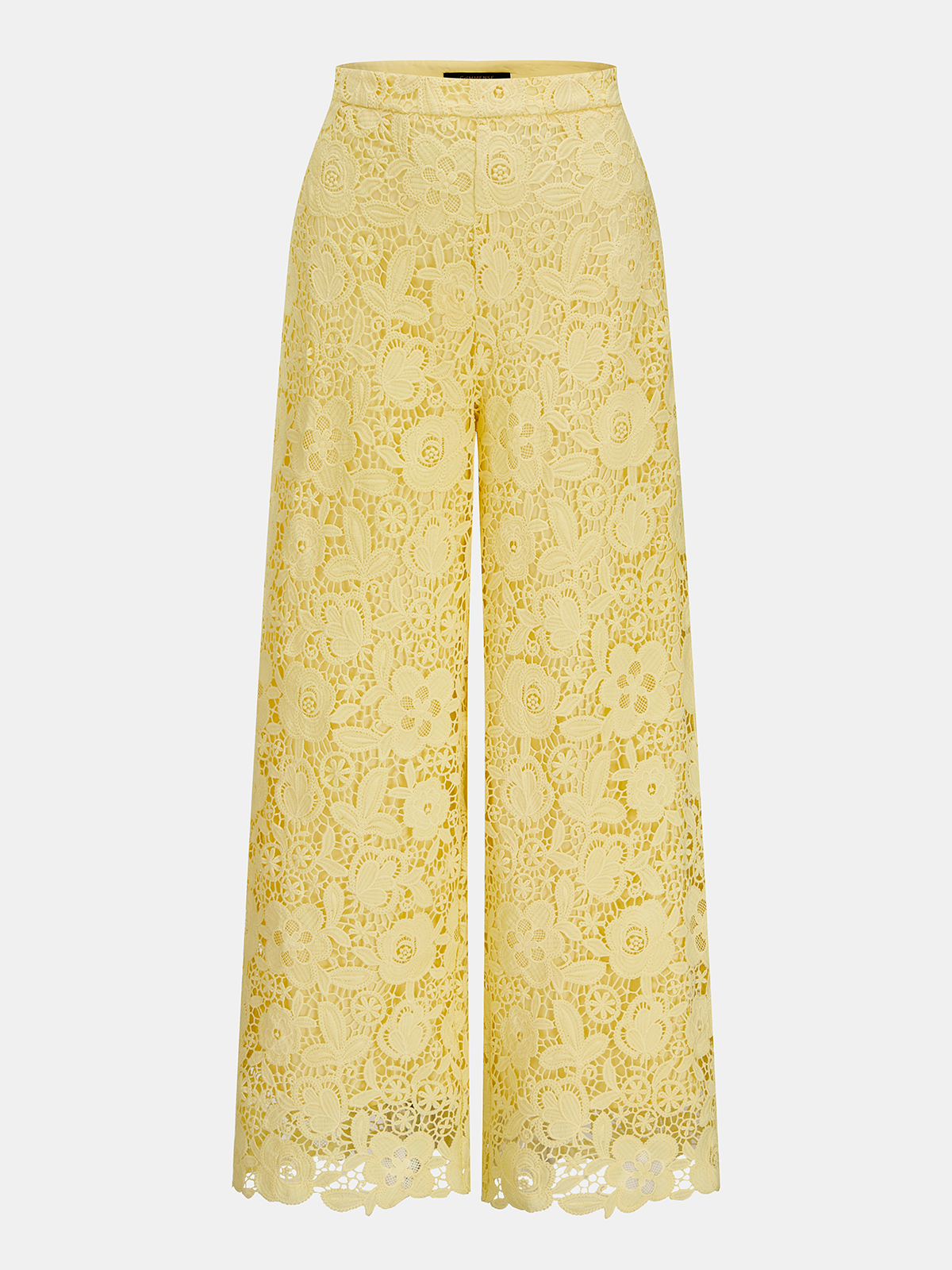Guipure Lace Sleeveless Top & Pants Set