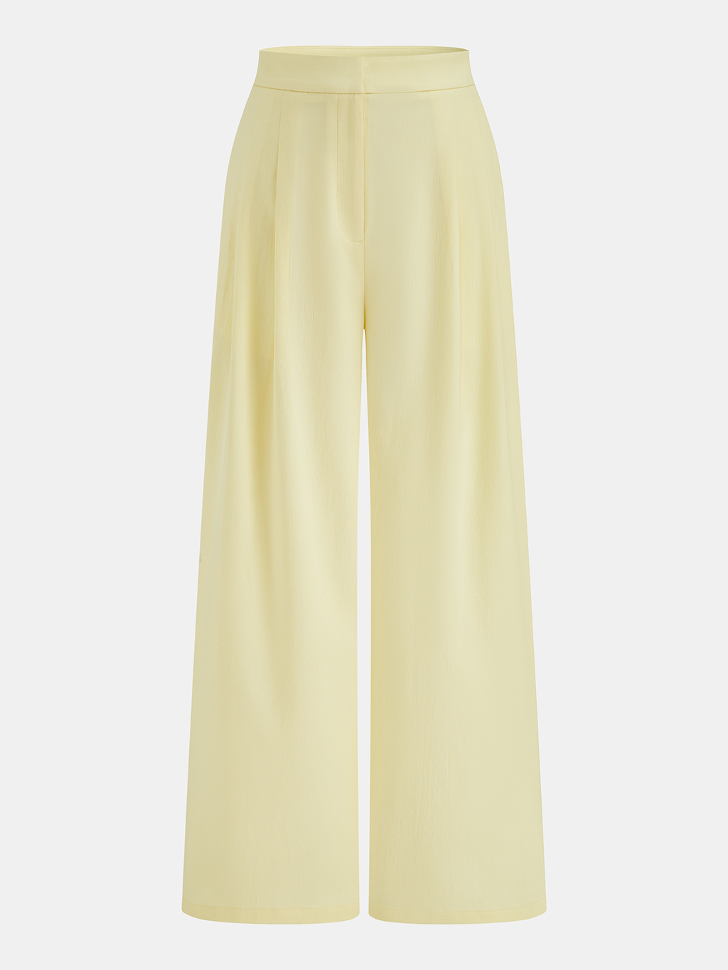 Ruched Halter Top & Wide Leg Pants Set