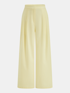 Ruched Halter Top & Wide Leg Pants Set