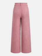 Halter Vest & Wide Leg Pants Set