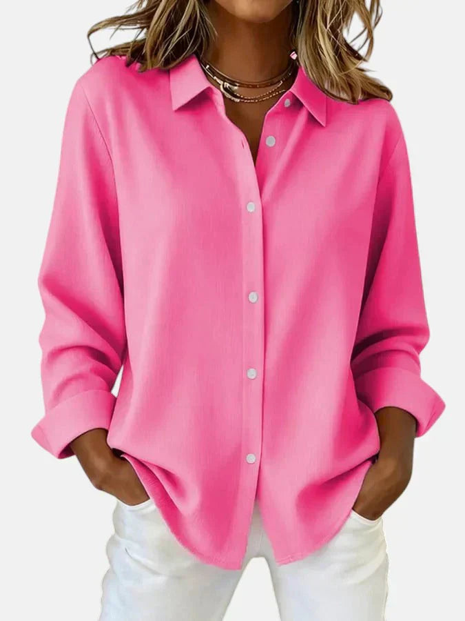 Melanie™ | Elegant Buttoned Blouse