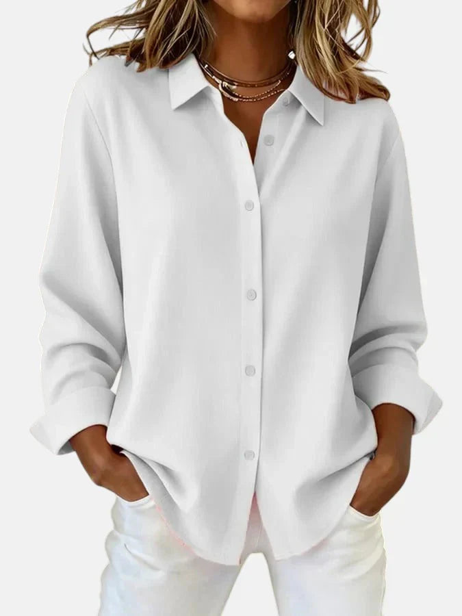 Melanie™ | Elegant Buttoned Blouse