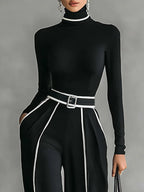Vera™ - Elegant set with contrast details
