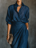 Sara™ - Elegant Set with a Long Skirt